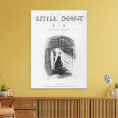 Frontispiece to 'Little Dorrit' von Charles Leinwanddruck (Insitu (Wohnzimmer))