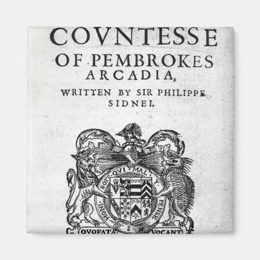 Frontispiece to magnet (Vorne)