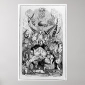 Frontispiece to 'Memoirs of a Stomach' Poster (Vorne)