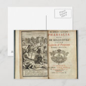 Frontispiece to "Pharsalia" Postkarte (Vorne/Hinten)