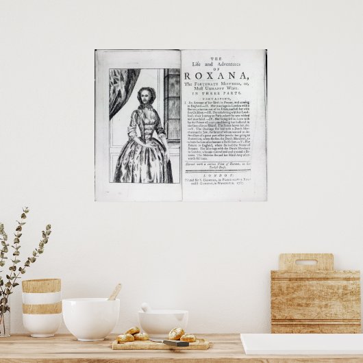 Frontispiece to 'Roxana, The Fortunion Poster (Küche)