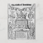 Frontispiece to 'The Castle of Knowledge' Postkarte (Vorderseite)
