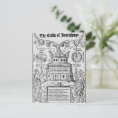 Frontispiece to 'The Castle of Knowledge' Postkarte (Stehend Vorderseite)