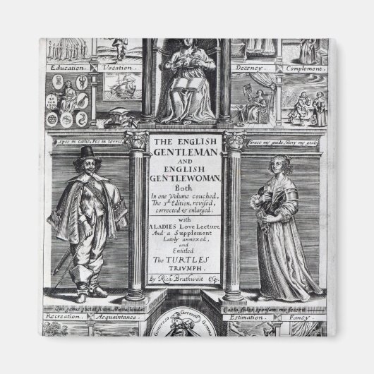 Frontispiece to 'The English Gentleman Magnet (Vorne)