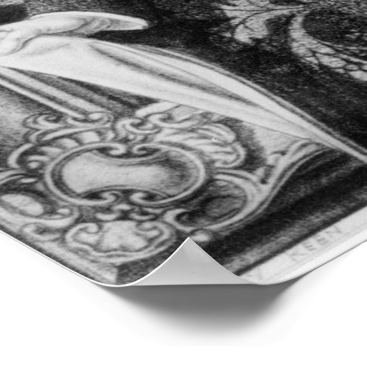 Frontispiece to 'The Picture of Dorian Gray' Poster (Ecke)