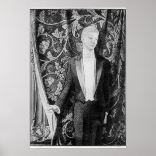 Frontispiece to 'The Picture of Dorian Gray' Poster