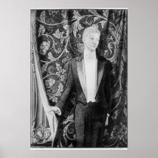 Frontispiece to 'The Picture of Dorian Gray' Poster (Vorne)