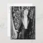 Frontispiece to 'The Picture of Dorian Gray' Postkarte (Vorne/Hinten)