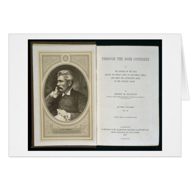 Frontispiece to 'Through the Dark Continent', by H (Vorderseite (Horizontal))