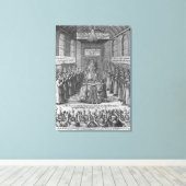 Frontispiece to 'Vox Regis' von Thomas Scott Leinwanddruck (Insitu (Holzboden))