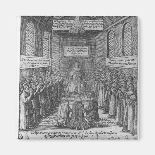 Frontispiece to 'Vox Regis' von Thomas Scott Magnet (Vorne)