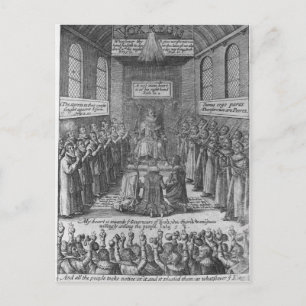 Frontispiece to 'Vox Regis' von Thomas Scott Postkarte