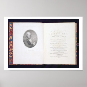 Frontispiece und Titelseite von "A Voyage to the S Poster