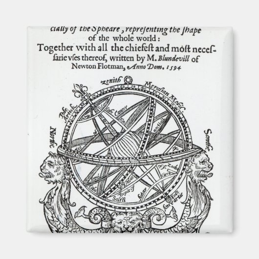 Frontispiece von "A Schlicht Treatics �" Magnet (Vorne)