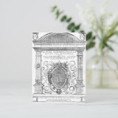 Frontispiece von "Monas Hieroglyphica" Postkarte (Stehend Vorderseite)