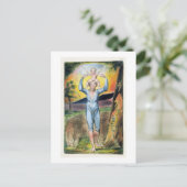 Frontispiece von "Songs of Innocence and of Exper Postkarte (Stehend Vorderseite)