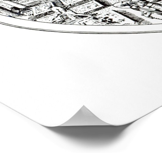 Frontispiece von 'The Herball', von John Gerard ( Poster (Ecke)