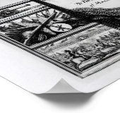 Frontispiece von Thomas Hobbes von Malmesbury Poster (Ecke)