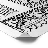 Frontispiece zum ersten Buch von Utopia Poster (Ecke)
