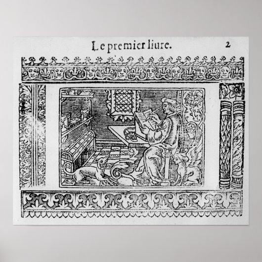 Frontispiece zum ersten Buch von Utopia Poster (Vorne)