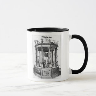 Frontispiz 'der Rudolphine Tabellen Tasse