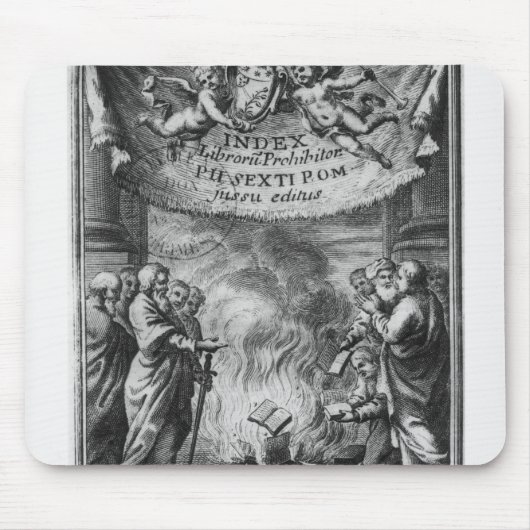 Frontispiz 'des Index Librorum Prohibitorum Mousepad (Vorne)