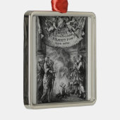 Frontispiz 'des Index Librorum Prohibitorum Ornament Aus Metall (Rechts)