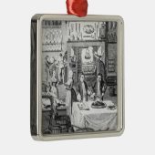 Frontispiz 'des Instructor der Haushälterin Silbernes Ornament (Rechts)