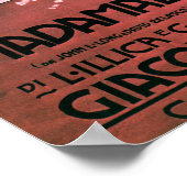 Frontispiz des Punkteblattes Poster (Ecke)