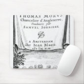 Frontispiz, 'die Utopie von Thomas More Mousepad (Mit Mouse)
