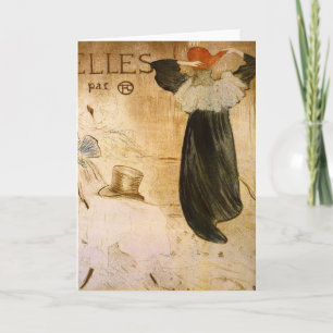 Frontispiz durch Toulouse-Lautrec Karte