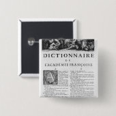 Frontispiz für das französische button (Vorne & Hinten)