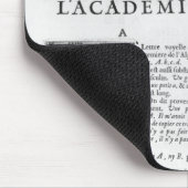 Frontispiz für das französische mousepad (Ecke)