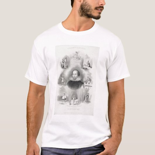 Frontispiz für die "Geschichten", 'vom Comple T-Shirt (Vorderseite)