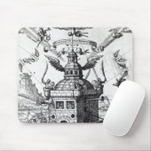 Frontispiz-'Kollegium Fama Fraternitatis Mousepad (Mit Mouse)