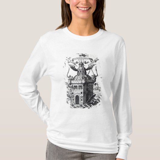 Frontispiz-'Kollegium Fama Fraternitatis T-Shirt (Vorderseite)