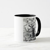 Frontispiz-'Kollegium Fama Fraternitatis Tasse (VorderseiteRechts)