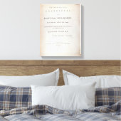 Frontispiz nach Band I Leinwanddruck (Insitu (Schlafzimmer))