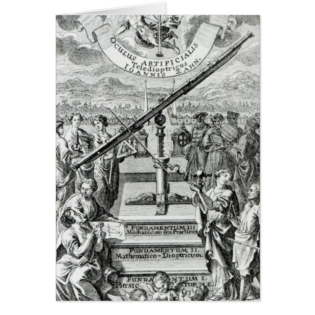 Frontispiz 'Oculus Artificialis (Vorne)