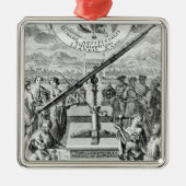 Frontispiz 'Oculus Artificialis Silbernes Ornament (Vorne)