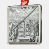 Frontispiz 'Oculus Artificialis Silbernes Ornament (Links)