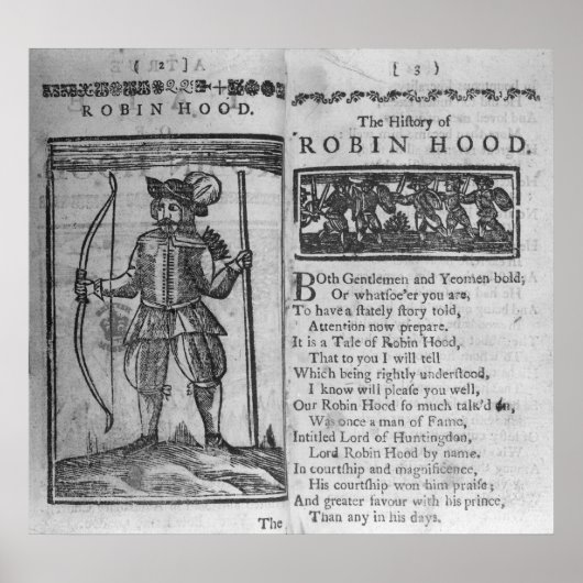 Frontispiz und Öffnungslinien Poster (Vorne)