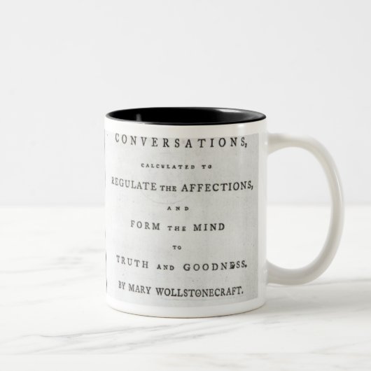 Frontispiz-'ursprüngliche Geschichten Williams Zweifarbige Tasse (Rechts)