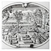 Frontispiz, "vom Herball", durch John Gerard ( Fliese (Vorderseite)