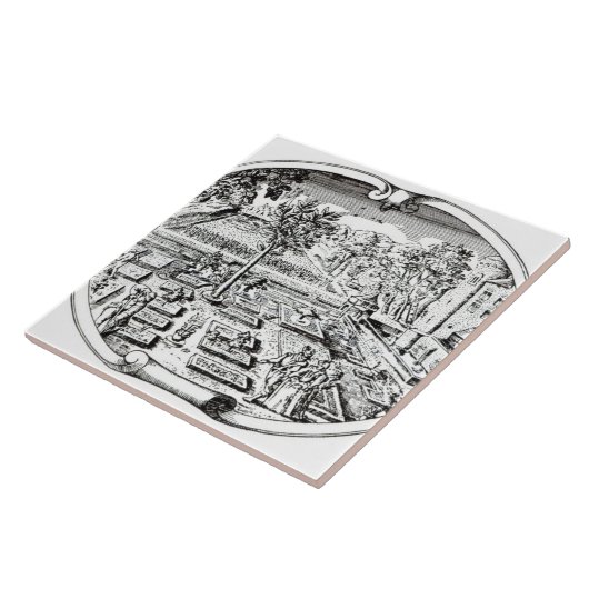 Frontispiz, "vom Herball", durch John Gerard ( Fliese (Seite)