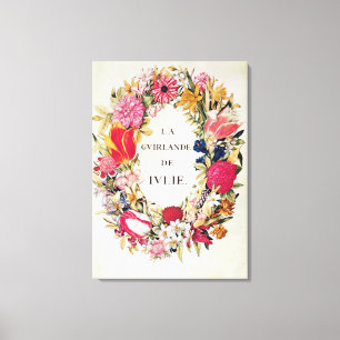 Frontispiz von "La Guirlande de Julie", c.1642 Leinwanddruck