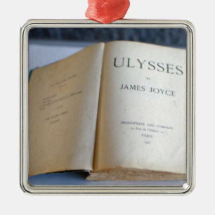 Frontispiz von "Ulysses" durch James Joyce Ornament Aus Metall
