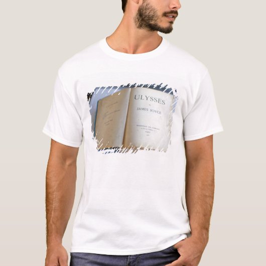 Frontispiz von "Ulysses" durch James Joyce T-Shirt (Vorderseite)