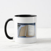 Frontispiz von "Ulysses" durch James Joyce Tasse (Links)