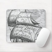 Frontispiz zu "De Mari Libero", durch Hugo Grotius Mousepad (Mit Mouse)